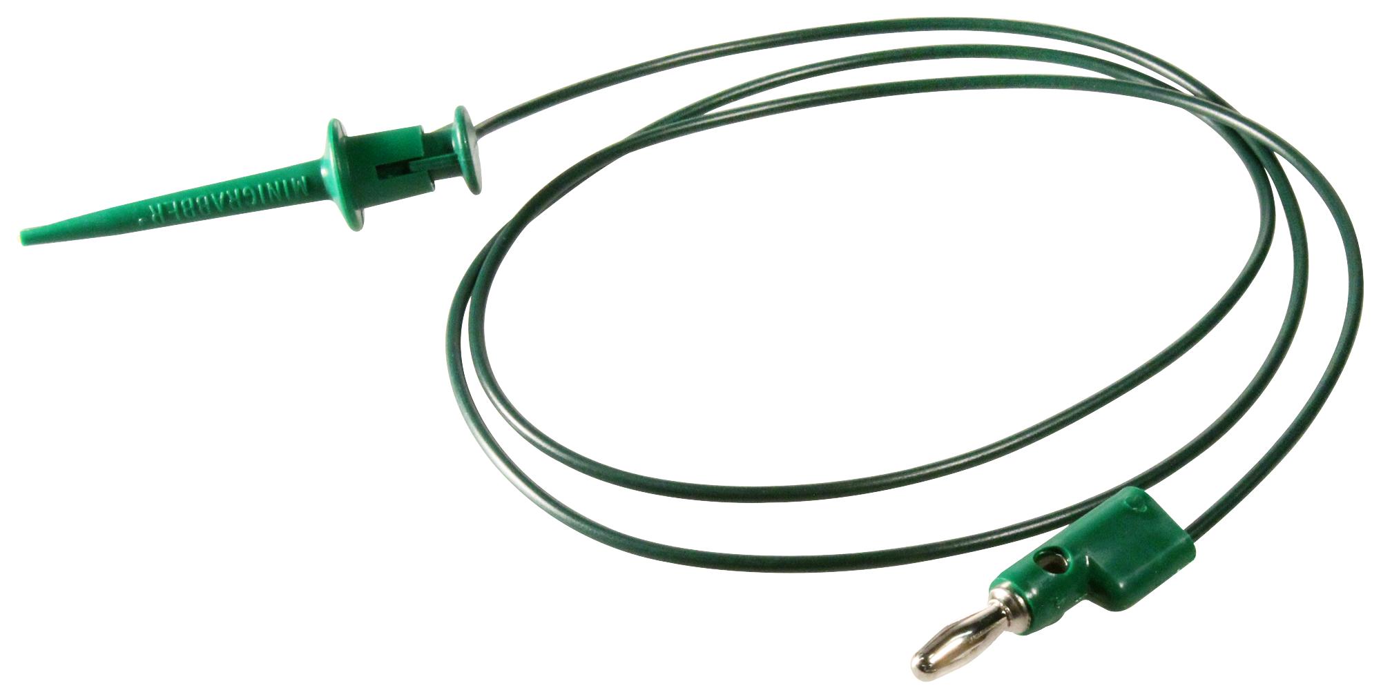 Pomona 3782-36-5 Test Lead, Grn, 914.4Mm, 60V, 5A