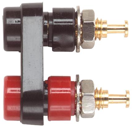 Pomona 4543-0 Tip Jack, 1.5Kv, 5A, Black