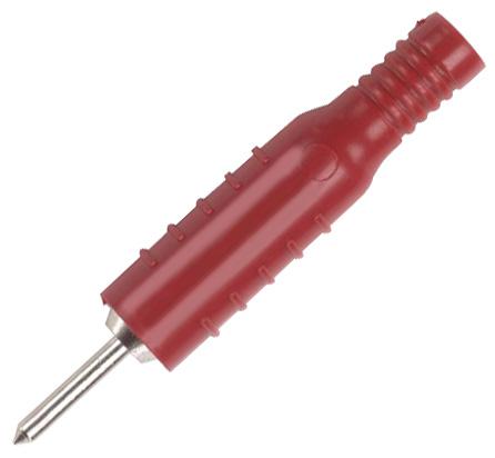 Pomona 5173-2 Tip Plug, 3Kv, 5A, Red