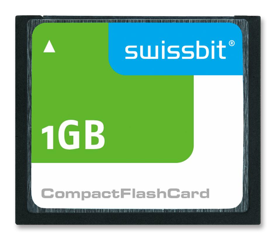 Swissbit Sfcf1024H1Bk2Mt-I-Mo-553-Sma Card, Compactflash, 1Gb