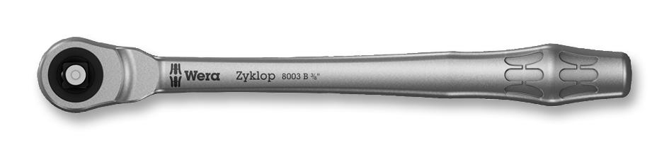 Wera 8003 B Zyklop Metal Knarre 3/8 Metal Ratchet, 3/8, Push-Through