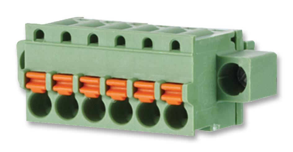 Metz Connect Asp0840706 Terminal Block, Pluggable, 7Pos, 16Awg