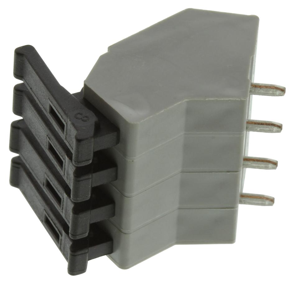 Metz Connect Ast1350404 Terminal Block, Wire To Brd, 4Pos, 14Awg