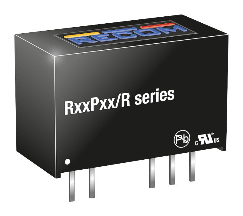 Recom Power R05P05S/x2/r6.4 Dc-Dc Converter, Medical, 5V, 0.2A