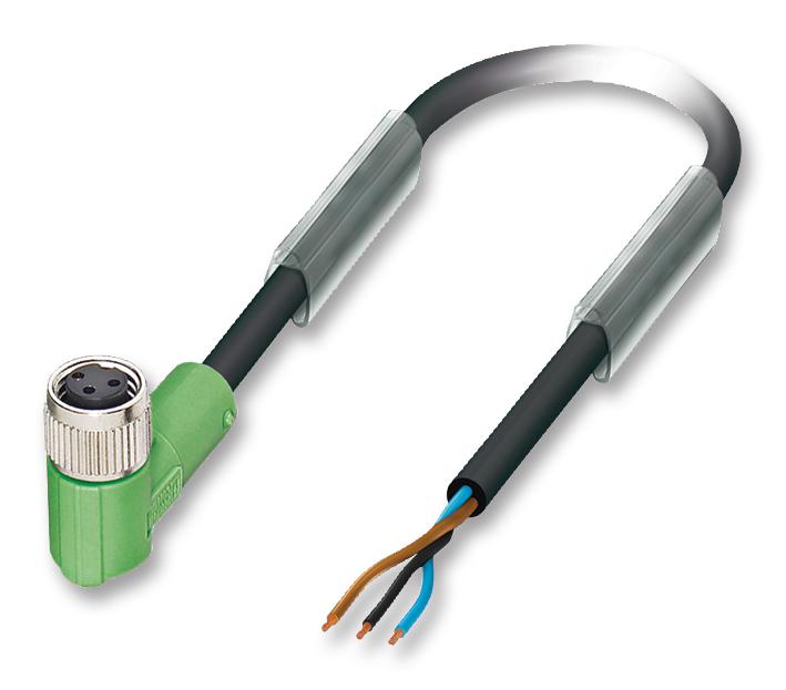 Phoenix Contact 1669741 Sensor Cable, 3Pos, M8 R/a Socket, 3M