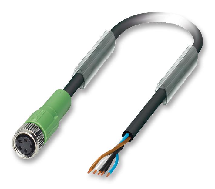 Phoenix Contact 1683484 Sensor Cable, 4Pos, M8 Socket, 10M