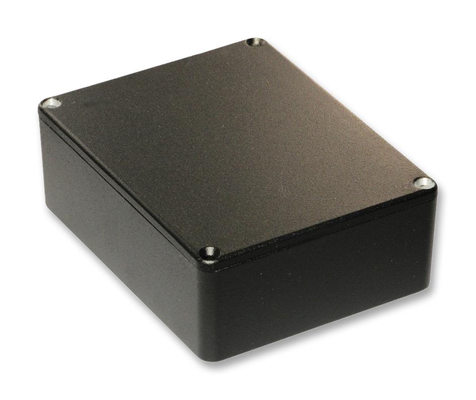 Hammond 1590Wbbsbk Enclosure, Wall Mount, Alum, Black