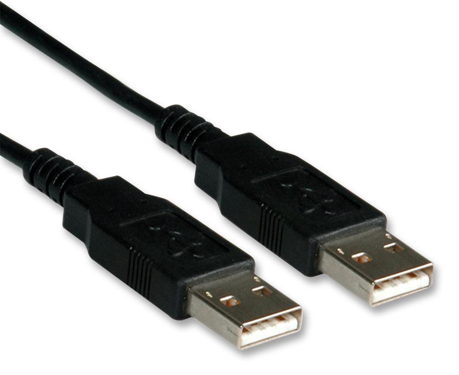 Roline 11.02.8930 Computer Cable, Usb2.0, 3M, Black