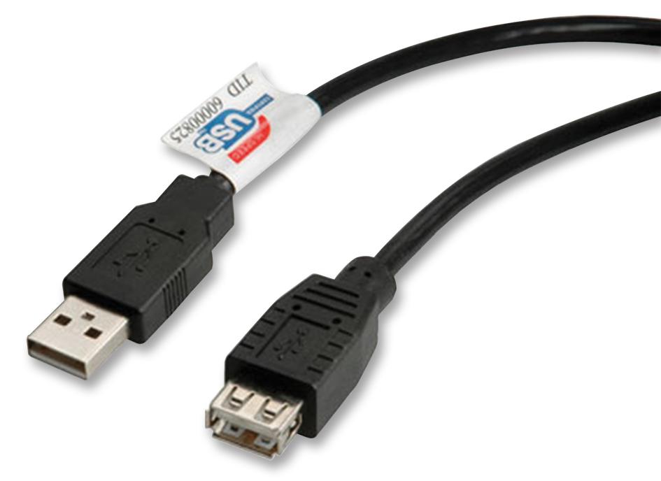 Roline 11.02.8947 Computer Cable, Usb2.0, 800Mm, Black