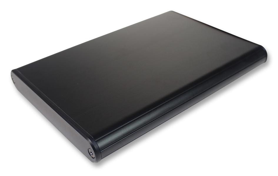 Takachi Mxa2-10-14Bbp Pcb Box Enclosure, Aluminium, Black