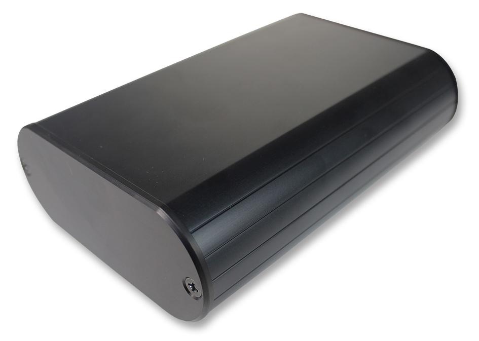 Takachi Mxa4-10-14Bbp Pcb Box Enclosure, Aluminium, Black