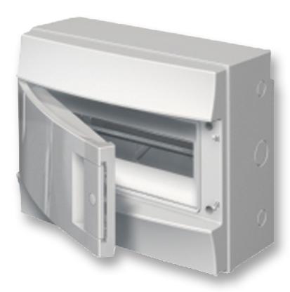 Abb 1Sl1102A00 Wallmount Enclosure, Thermoplastic, Grey