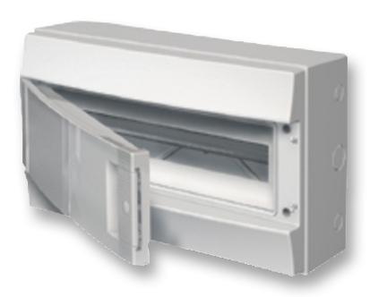 Abb 1Sl1103A00 Wallmount Enclosure, Thermoplastic, Grey