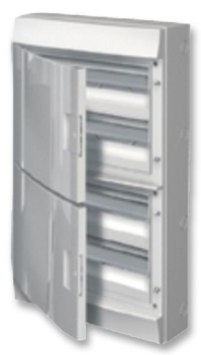 Abb 1Sl1109A00 Wallmount Enclosure, Thermoplastic, Grey