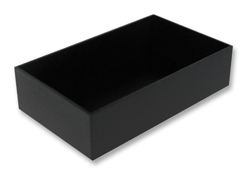 Camdenboss Rtm106-Blk Potting Box, Abs, Black, Pk10