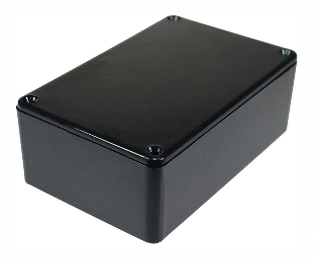 Camdenboss Bim2000/10-Blk/blk Pcb Box Enclosure, Abs, Black