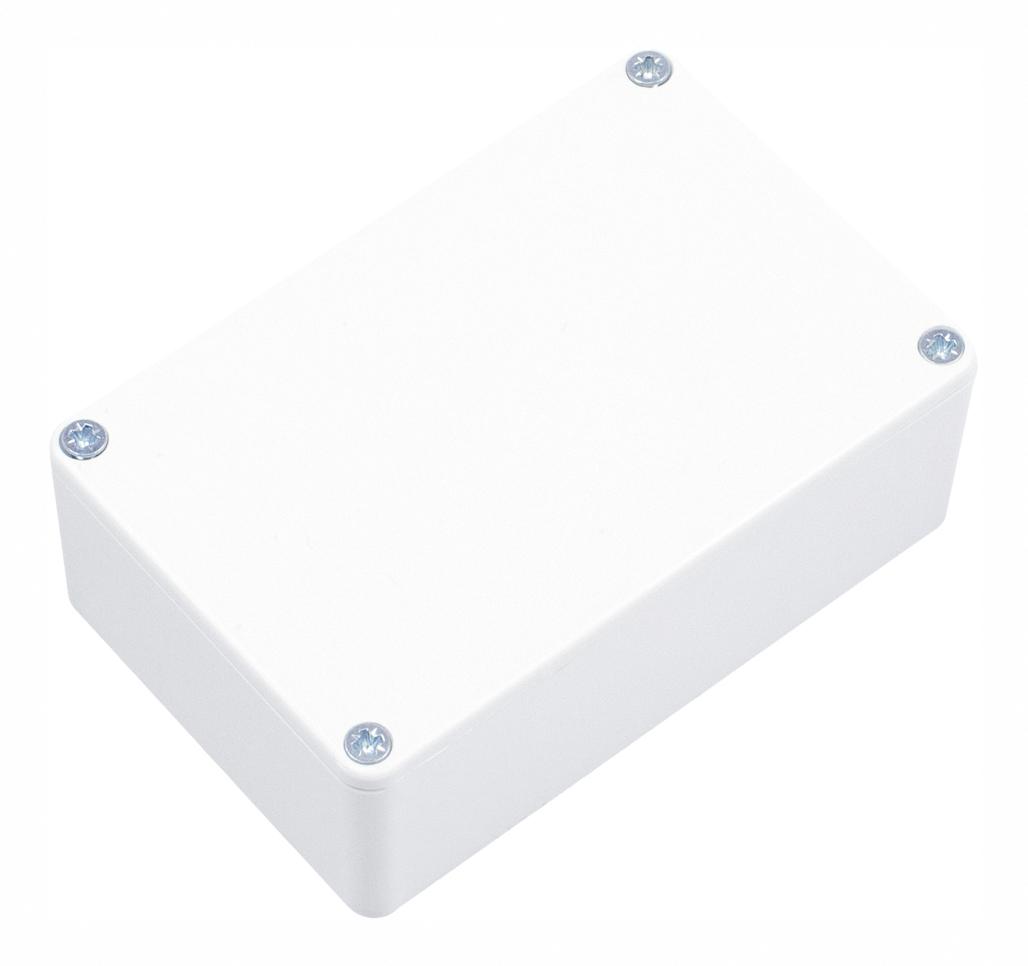 Camdenboss Bim2000/10-Wh/wh Pcb Box Enclosure, Abs, White