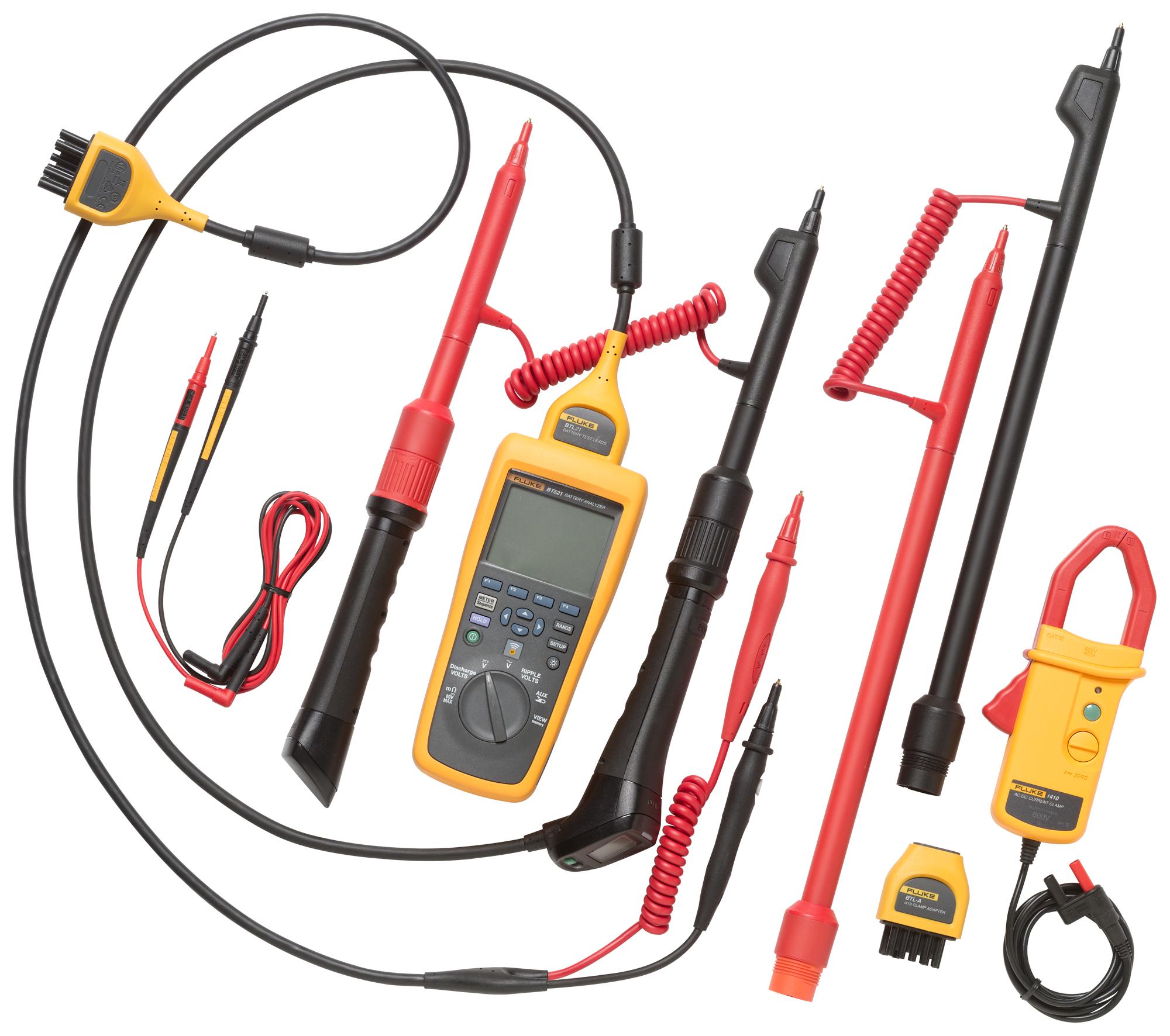 Fluke Fluke Bt521 Tester, Battery, Lead Acid/li-Ion, 1Kv