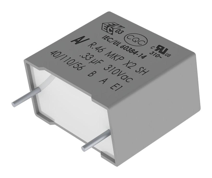 Kemet R463I310040M1M Suppression Cap, 0.1Uf, X2, 310V,rad