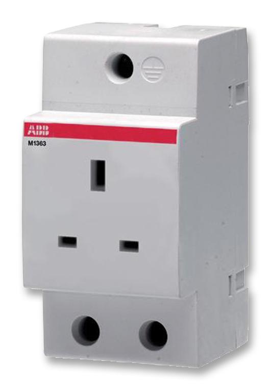 Abb M1363 Modular Socket, 13A, 250Vac