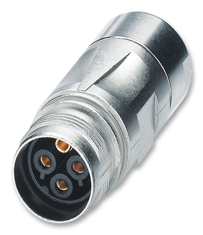 Phoenix Contact 1618693 Circular Connector, Rcpt, 4Pos, Cable