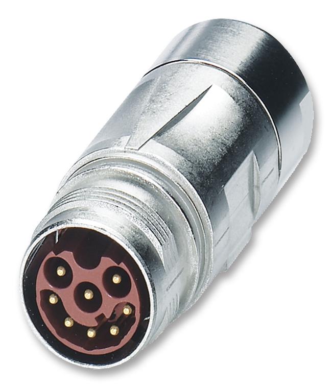 Phoenix Contact 1617830 Circular Connector, Rcpt, 8Pos, Cable