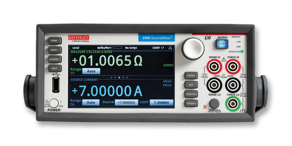 Keithley 2460 Source Meter Instrument, 100V, 7A, 100W