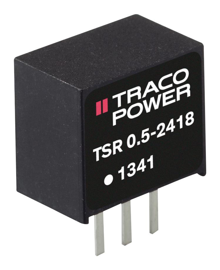 Traco Power Tsr 0.5-2465 Dc-Dc Converter, 6.5V, 0.5A, Sip