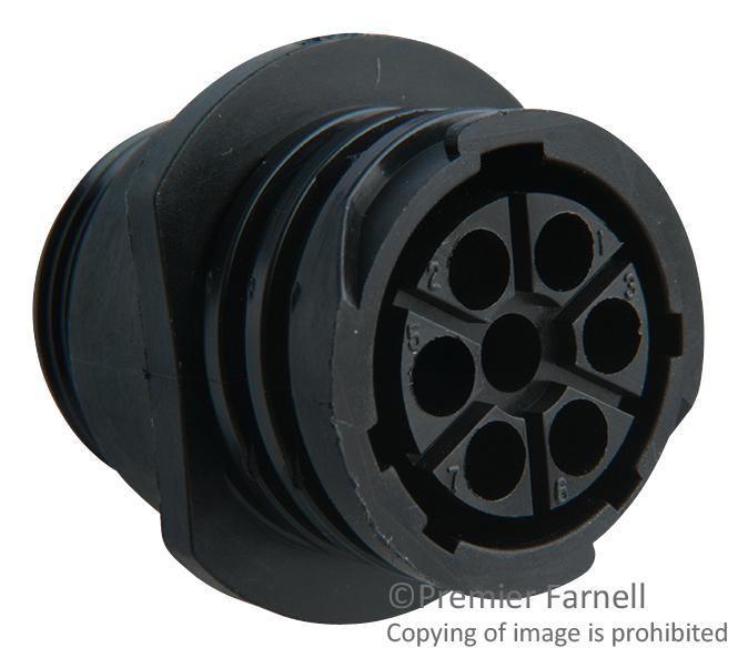 Amp - Te Connectivity 211398-2 Circular Connector, Rcpt, 13-7, Cable