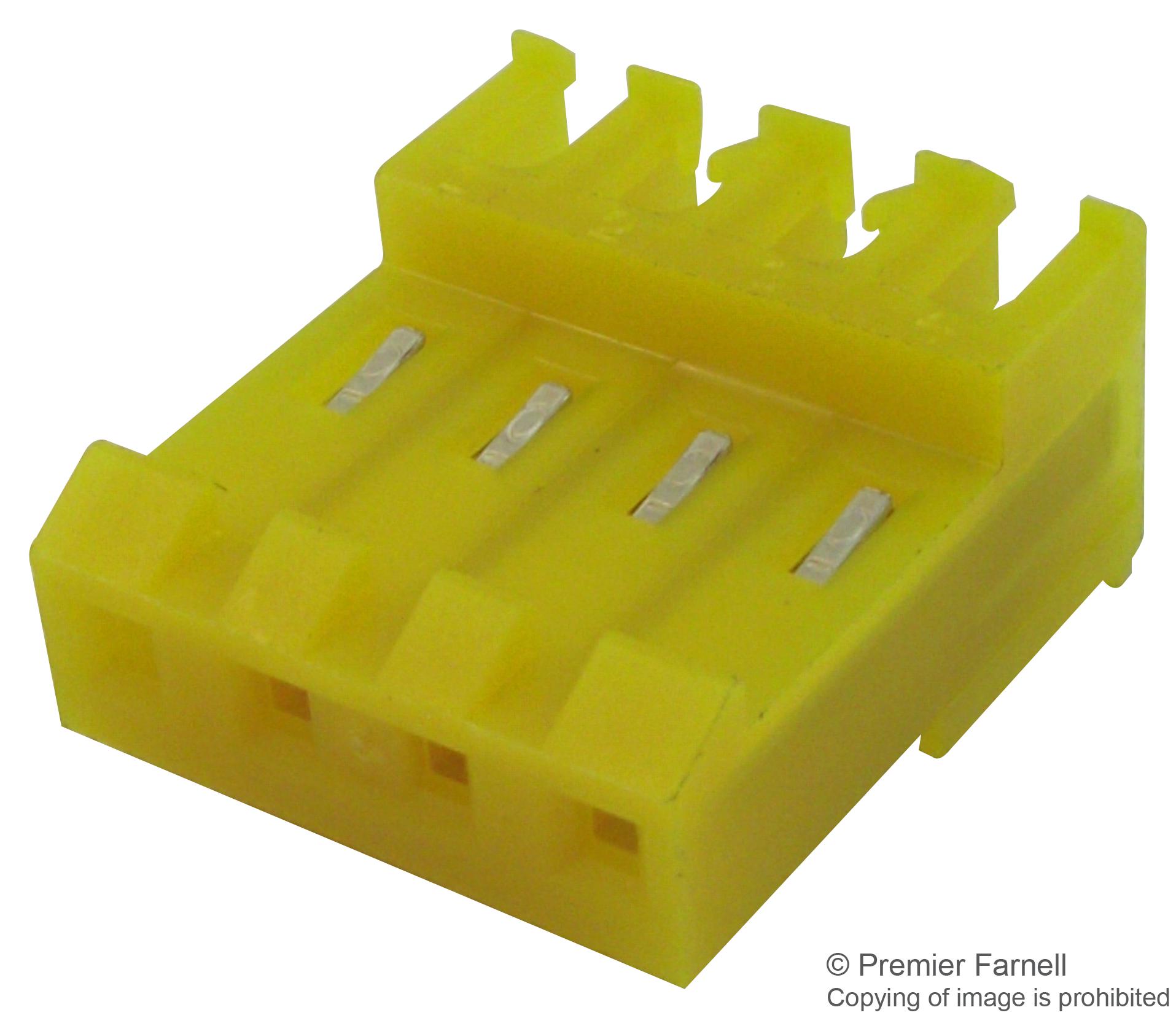 Amp - Te Connectivity 3-640600-4 Plug & Socket Conn Housing, Nylon 6/6