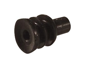 Amp - Te Connectivity 2822352-1 Rubber Plug, Nbr, 24-20Awg, Black