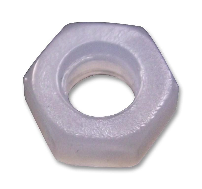 Tr Fastenings Trnne 34814 M2 Nut, Nylon, Full, D/chamfer, M2, Pk100