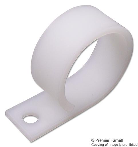 Tr Fastenings Trwhc-250-01 Cable Clamp, Nylon 6.6, 6.4Mm, Pk50