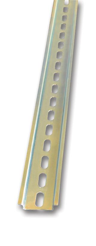 Bud Industries Dnr4790 Din Mounting Rail, 35Mm, Steel