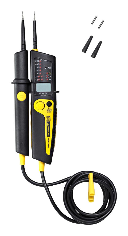 Image of Voltage test feature of Beha-Amprobe 2100-Beta voltage tester