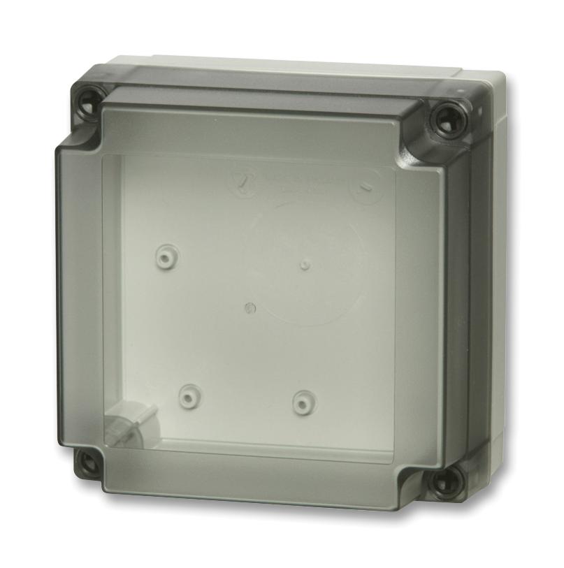 Fibox Pc 125/100 Ht Enclosure Enclosure, Pc, Grey/smoked Transparent