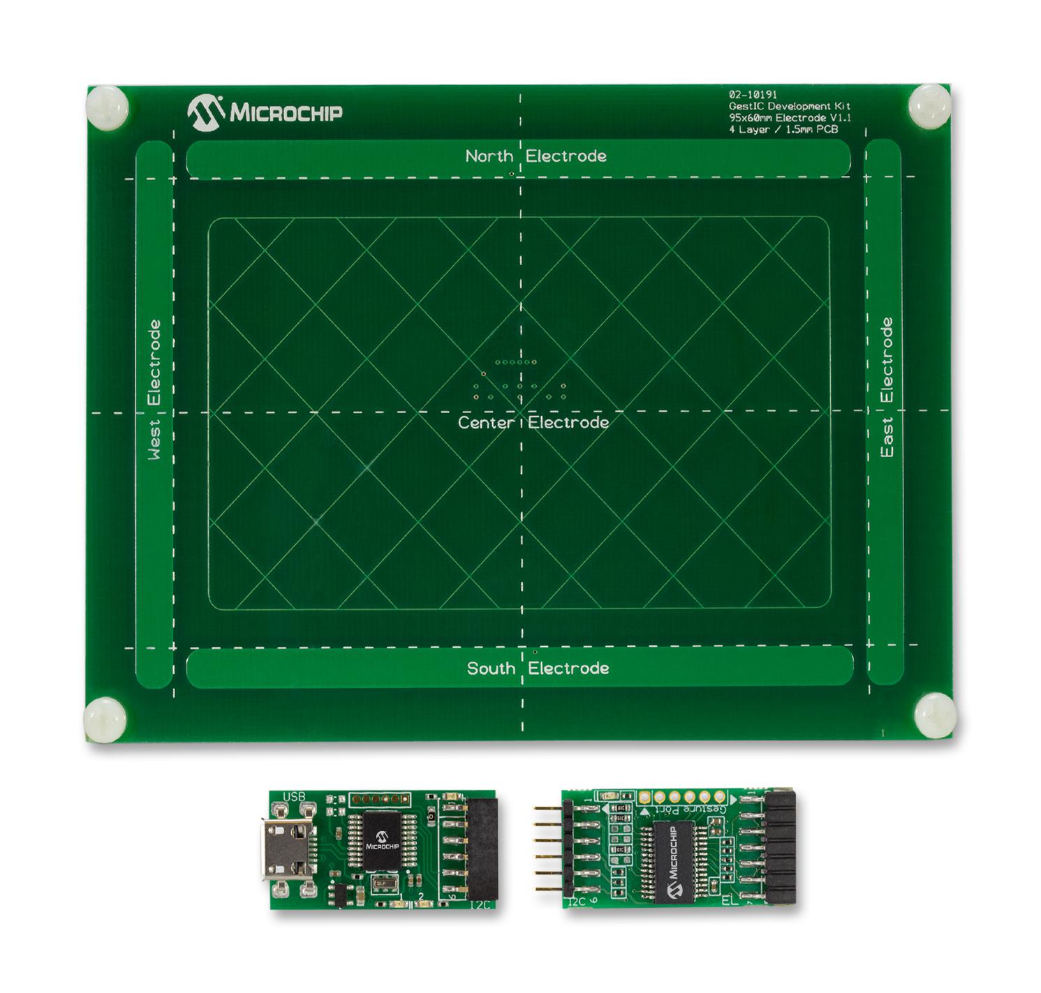 Microchip Dm160226 Dev Board, Woodstar Gesture Ctrl