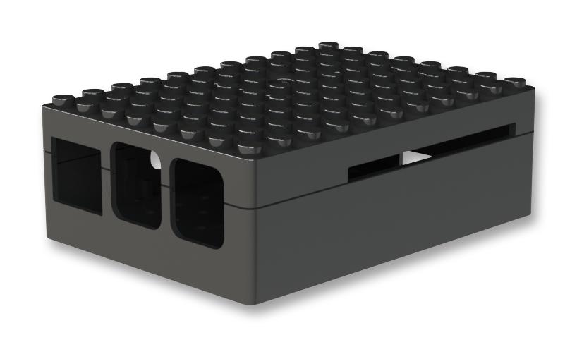 Multicomp Pro Cbpiblox-Blk. Piblox Raspberry Pi Enclosure - Black