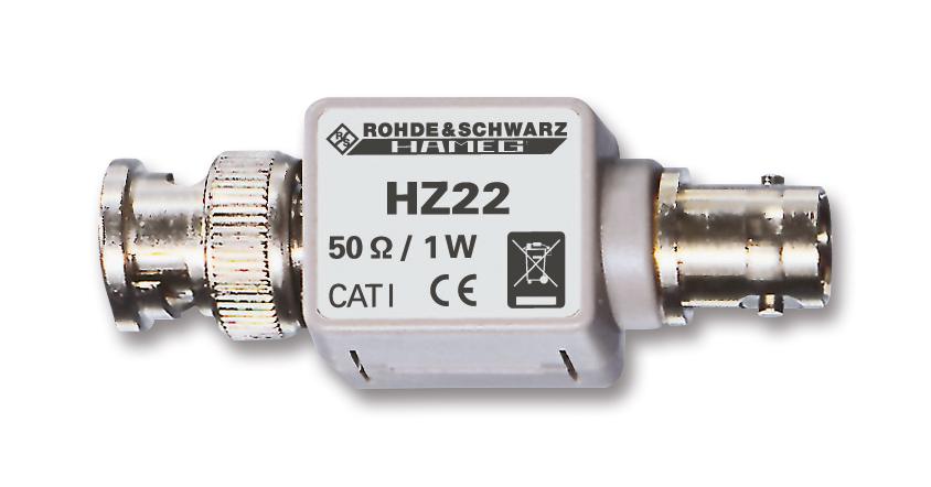 Rohde & Schwarz Hz22 Feed-Through Termination, Bnc Plug-Jack