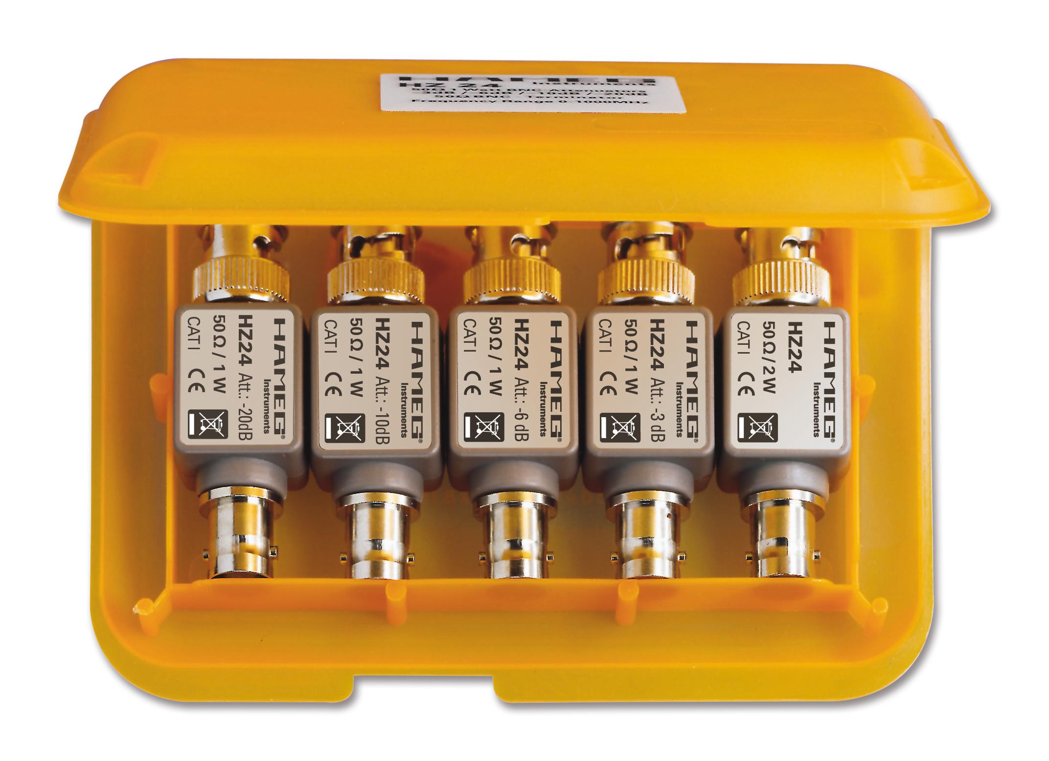 Rohde & Schwarz Hz24 Attenuator Set Of 5, 50 Ohm