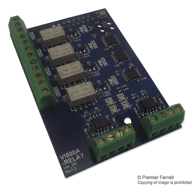 Bridgetek Vi800A-Relay Control Adaptor Board, Relay, Ft800 Eve