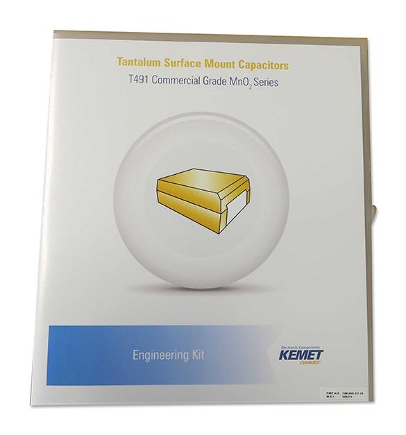 Kemet Tan Eng Kit 20 Tantalum Smd Capacitor Kit, Commercial