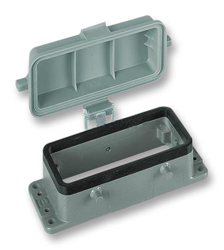 Harting 09 30 024 0302 Bulkhead Housing, Han 24B Hood/insert