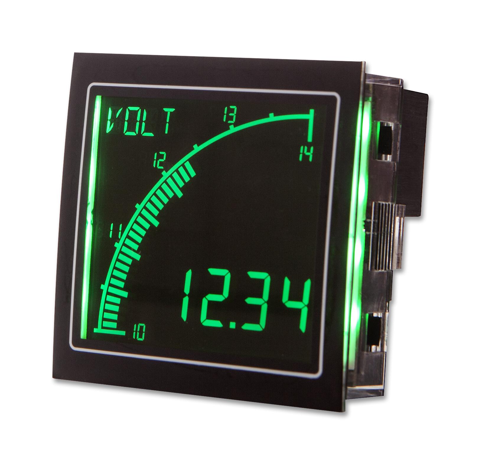 Trumeter Apm-Volt-Ano. Digital Voltmeter, Neg Lcd-O/p, 0-600Vdc