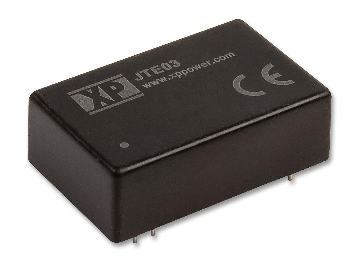 Xp Power Jte0324D24 Dc-Dc Converter, 2 O/p, 3W, Dip