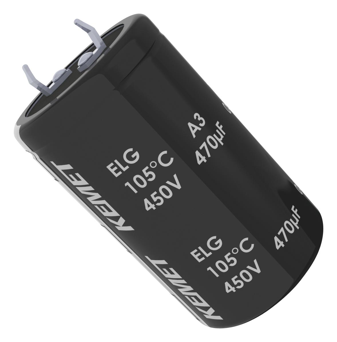 Kemet / Partner Stock Elg227M450Ar6Aa Snap In - Screw Electrolytic Capacitors