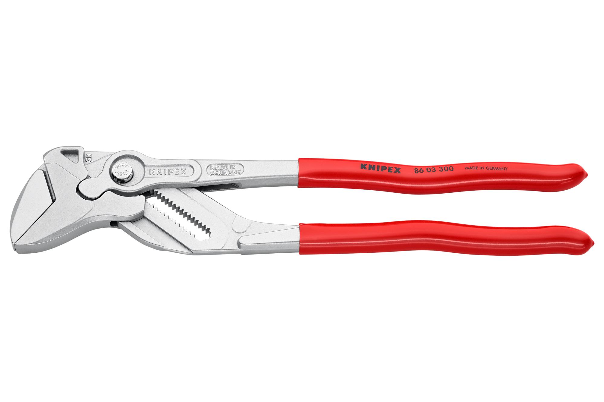 Knipex 86 03 300 Plier Wrench, Adjustable, 60Mm