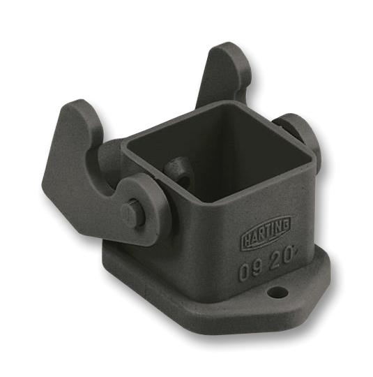 Harting 09 20 003 0327 Bulkhead Housing, Han 3A Hood/insert