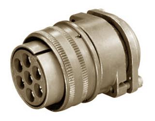 Amphenol Industrial Ms3106R22-1P Circular Connector, Plug, 22-1, Cable