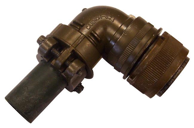 Itt Cannon Ms3108E32-6P Circular Connector, Plug, 32-6, Cable